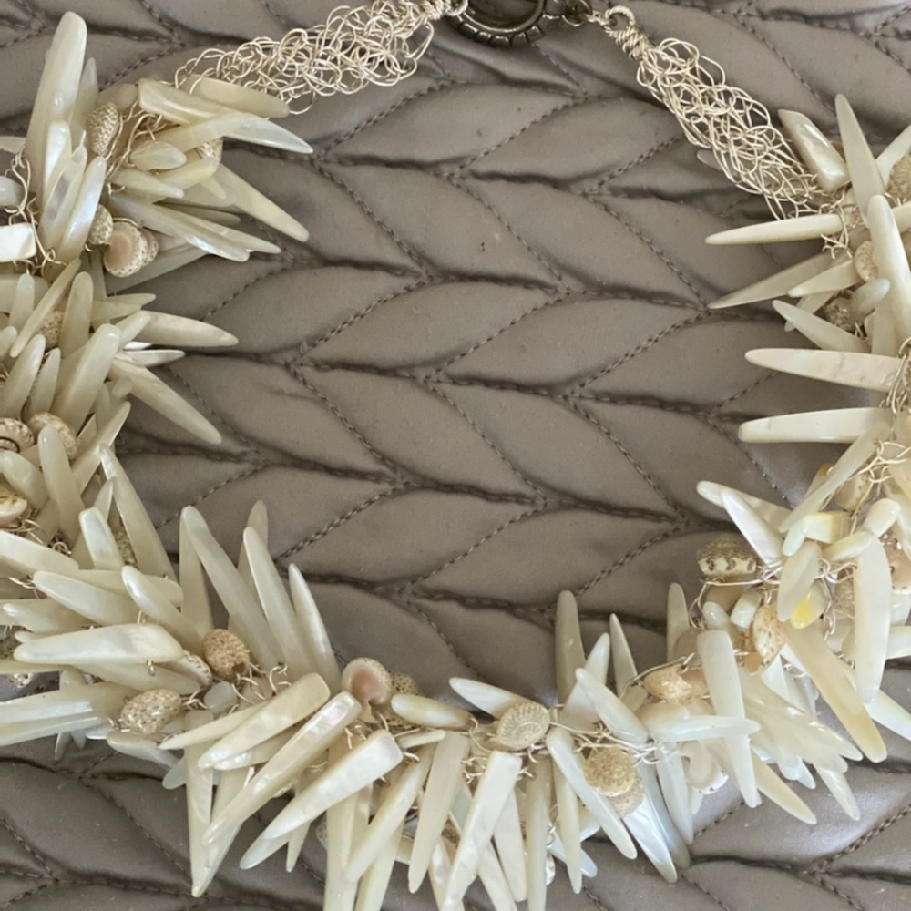 Sea shell choker  necklace